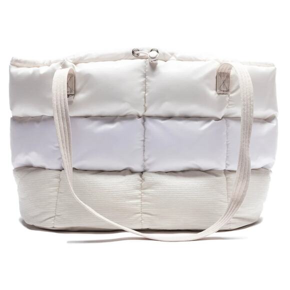 Nike Jordan Sportswear Puffle Tote Bag Light Orewood Water Resist 24L FZ1316 104 - Picture 1 of 10